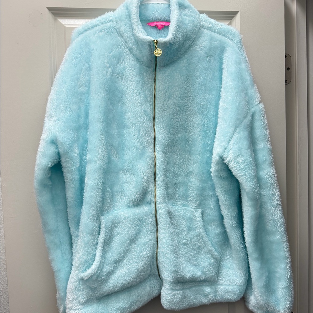 Lilly Pulitzer Sherpa Full Zip Jacket